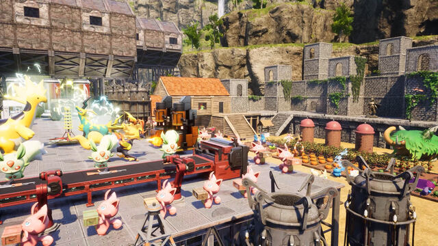 The palserv connect screen: server address, REST port and admin password fields above a Connect button.